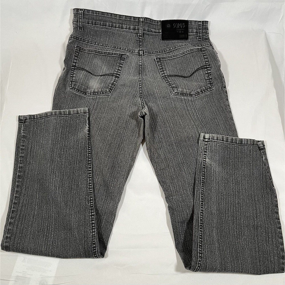Scrub Brand Denim Jeans Men’s 34x32 Gray Hard To Find